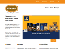 Tablet Screenshot of clappas.com